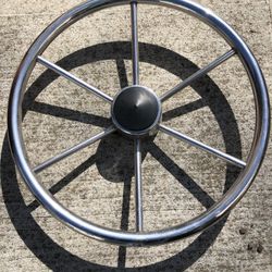 Boat steering Wheel - Stainless Steel - New 