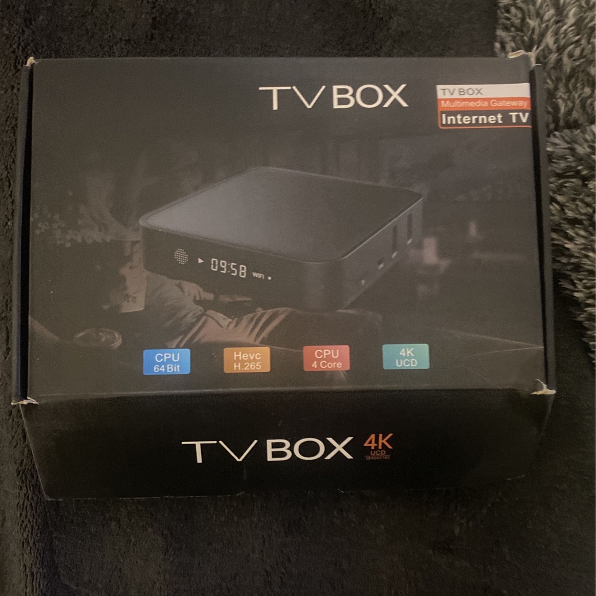 Android T.v. Box 4 K UCD