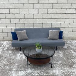 Gray Ikea Futon Couch Sofa Sleeper Bed