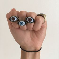 Blue Eye Ring