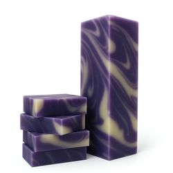 Lavender Cold Process Soap Loaves / (10)Bars