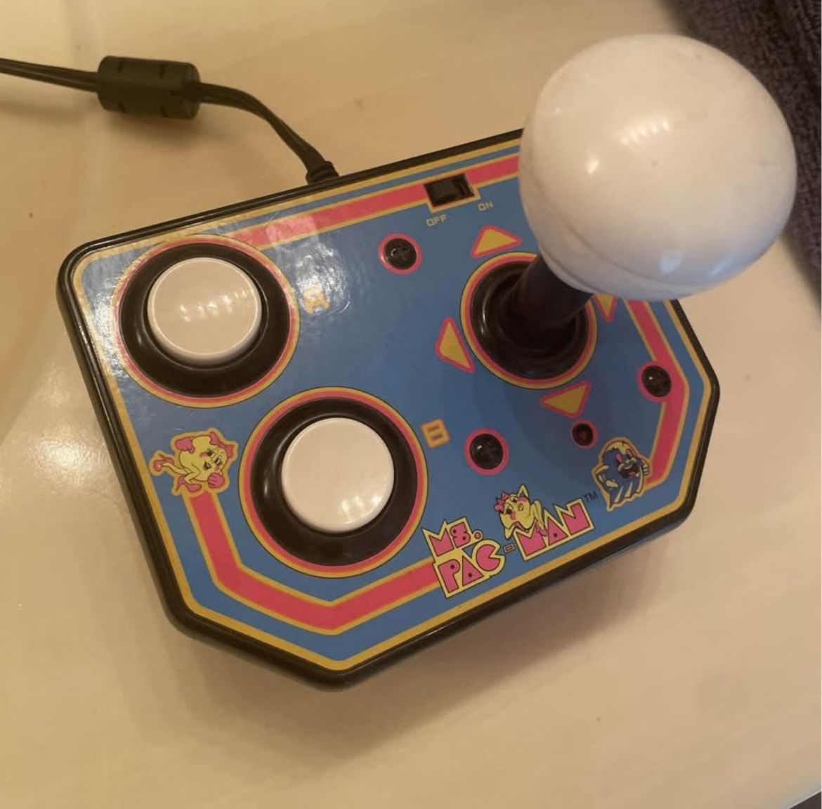 Plug And Play Ms.Pac Man Retro Joystick Game