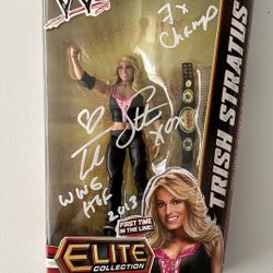 WWE Trish Stratus Series 24 2013 Signed Action Figure