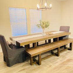 Living Spaces Palazzo Brown Rectangular Solid Pine Wood