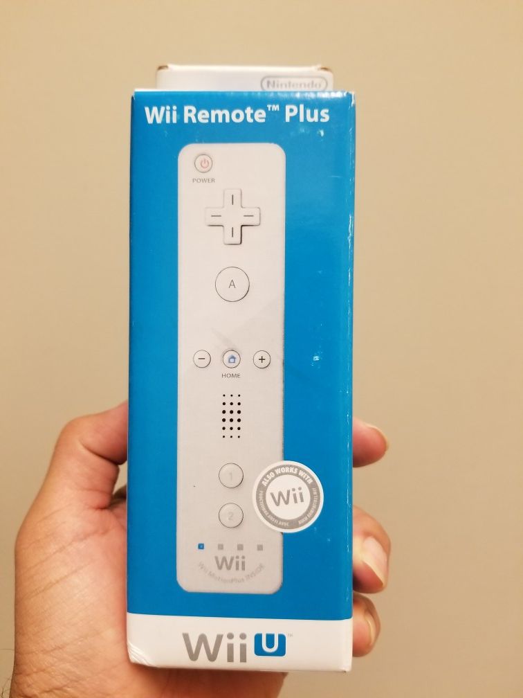 2 Brand new Wii U plus remote controllers Nintendo