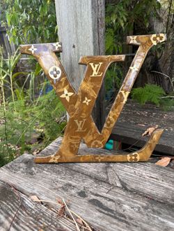 Handmade resin luxury, Louis Vuitton wall art decor