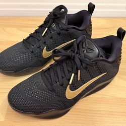 Nike Kobe 11 XI Elite Protro Fade To Black Black Gold Mens Size 8 IN HAND
