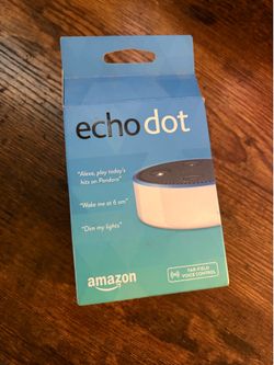 Amazon Echo Dot White (like New)