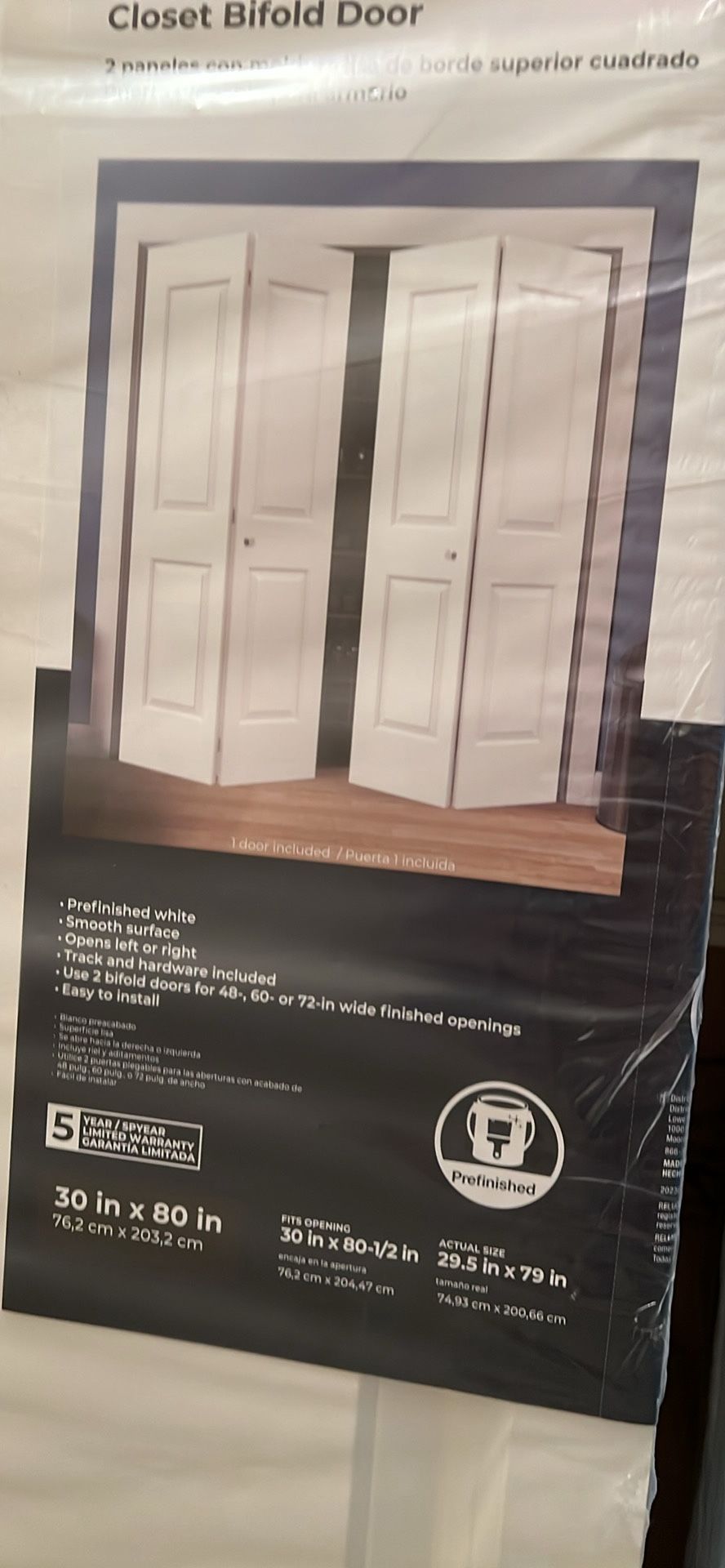 30 Closet Door