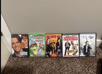 Romantic Comedy and Leap Frog DVDs!