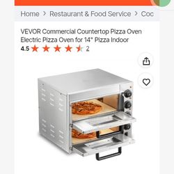 New Commercial Pizza Oven, Two Door Three Tier Food Warme,Popcorn Machine And Barbecue Grill Propane Items Or New Except For Grill BBQ