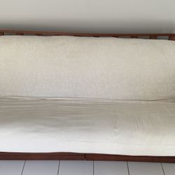 Wood Futon Sofa