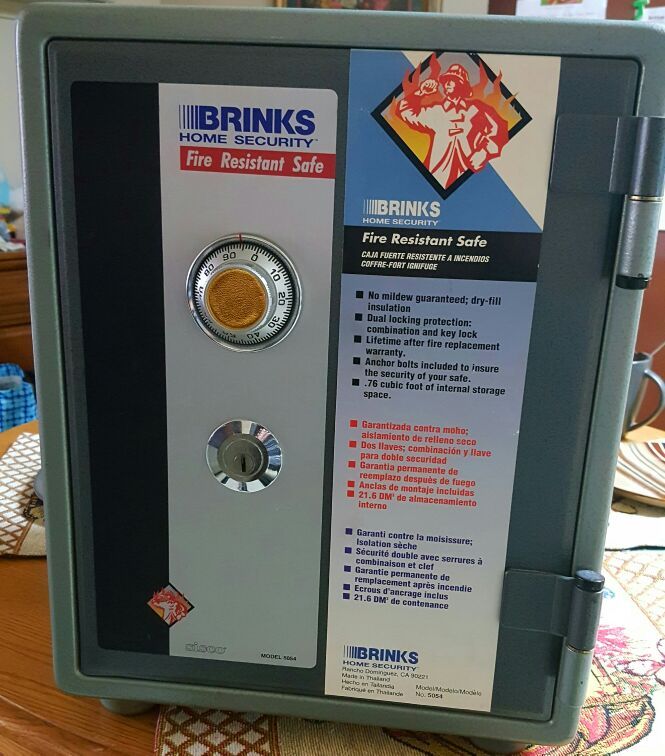 Brinks Steel Security Safe For In