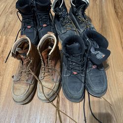 Brunt’s and thorogood work boots