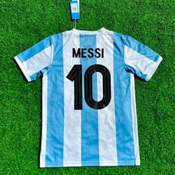 Messi Argentina 3rd Kit Soccer Jersey