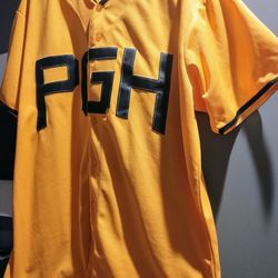 Pittsburgh Pirates Gold MLB City Connect Series PGH Roberto Clemente #21 Jersey NEW!