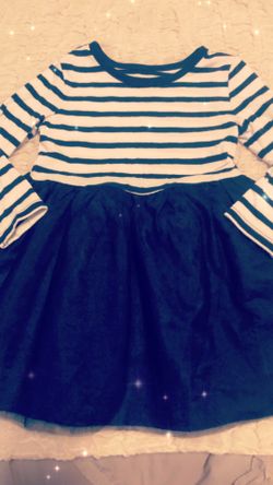 Navy blue dress