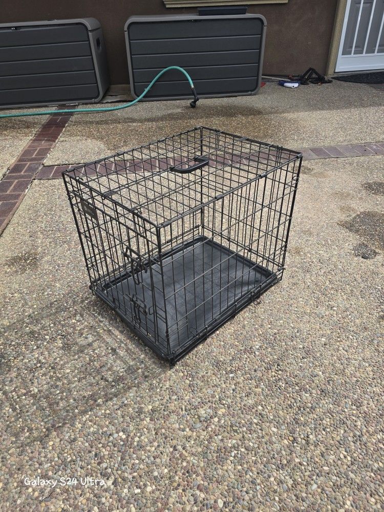 Steel Pet Cage / Carrier With Tray