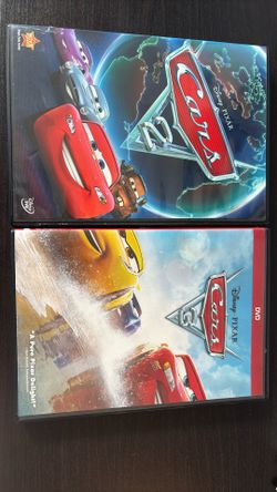 Cars 2&3 DvDs (Like New)