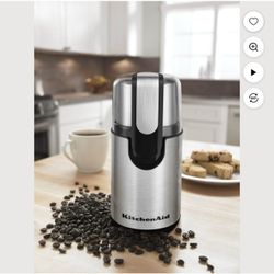 KitchenAid® Molinillo de Café con Cuchilla de Acero Inoxidable con Tazón de Molienda de 4 oz