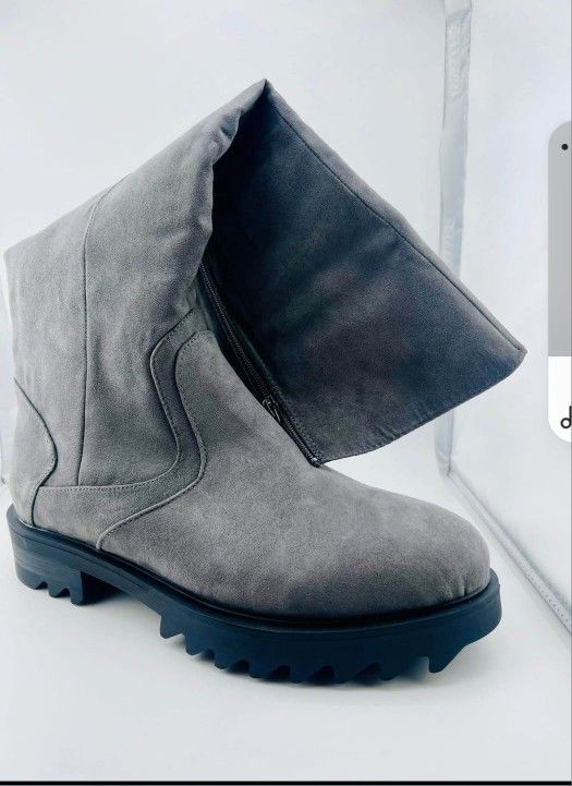New Gray Boot