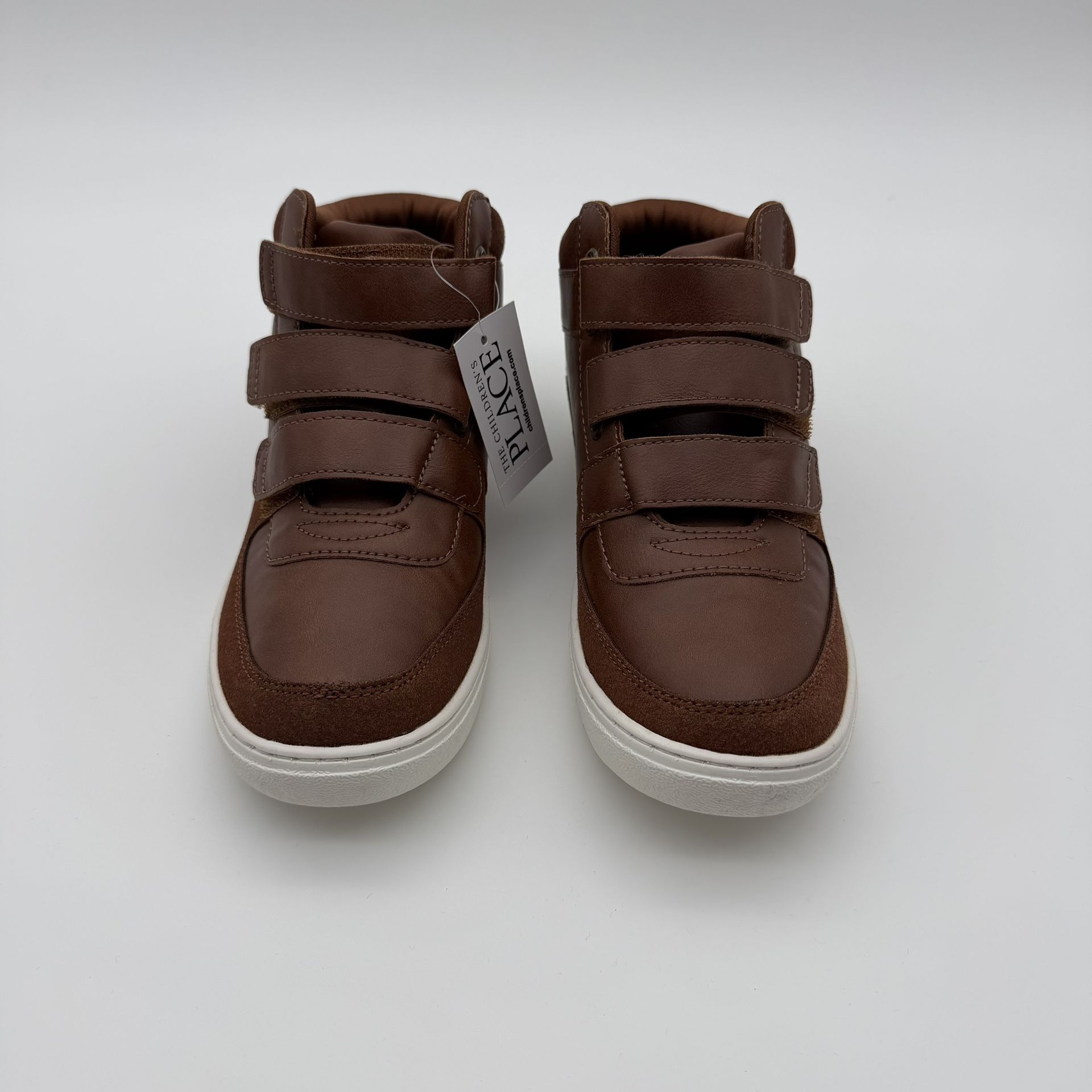 High Top Leather Sneaker (Youth Size 4)