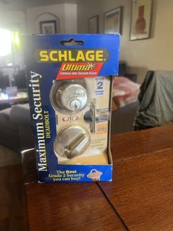 Schlage Maximum Security Deadbolt