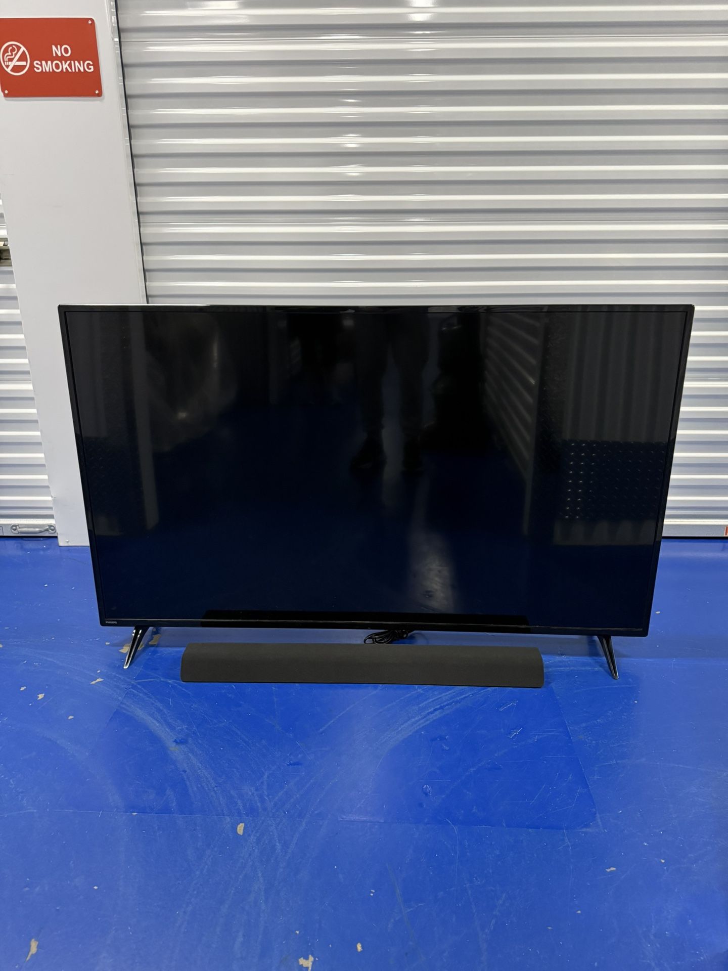 65” Phillips 4K Smart TV W/ Vizio Soundbar