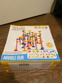 3 D Marble Run 196 Pieces