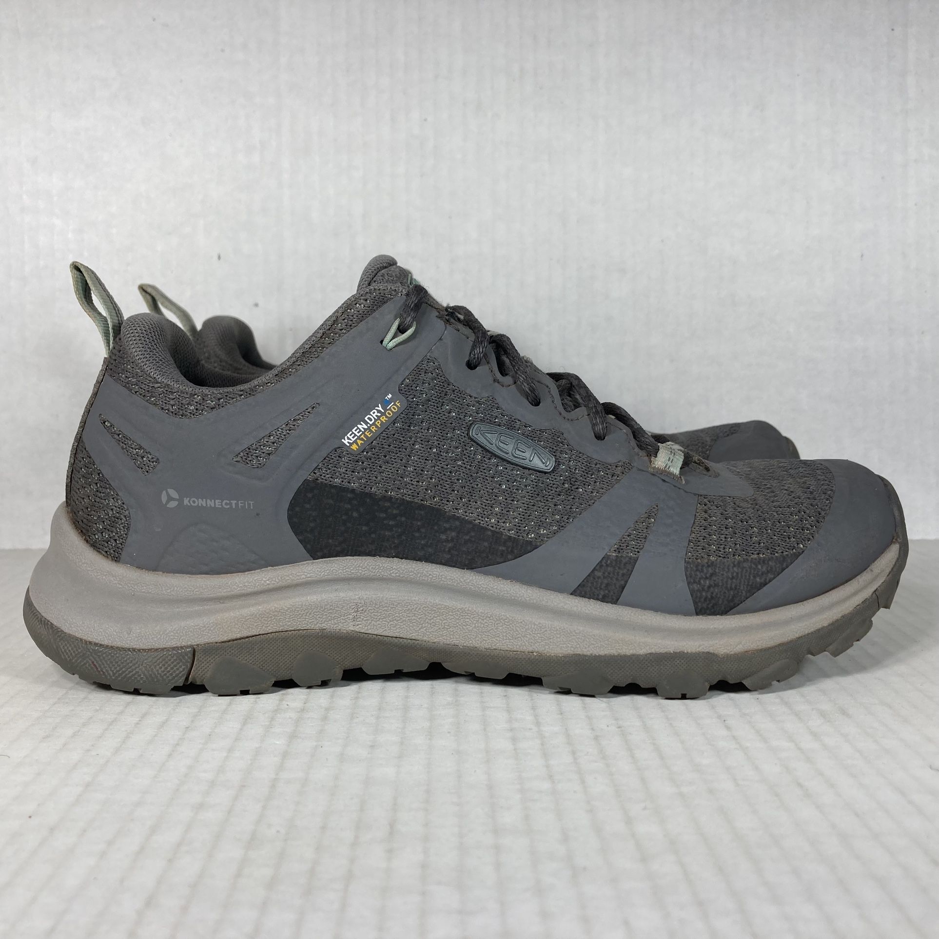 Keen Terradora II Size 6 Women Shoes Waterproof Gray Blue Athletic Trail Hiking