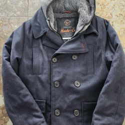 Hawke & Co Double Breasted Boys Coat, Size 8