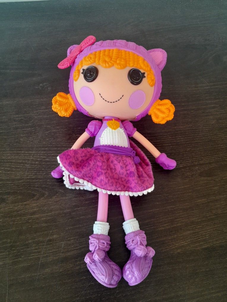 Lalaloopsy Doll “Fluffy Pouncy Paws” Full Size 13" Doll RARE