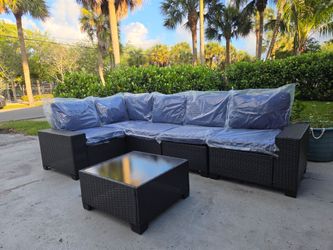 Brand new modular outdoor patio set fully assembled