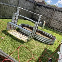 Galvanized Planters 