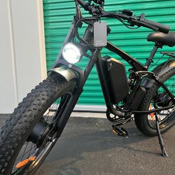 Dual Motor(2x1000W=2000W Total) Electric Ebike, Mountain Bike (26x4.0) 33-35 Mph