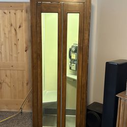 Vintage Wood Telephone Booth