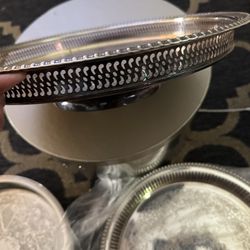 8lbs Of Pewter Dishes