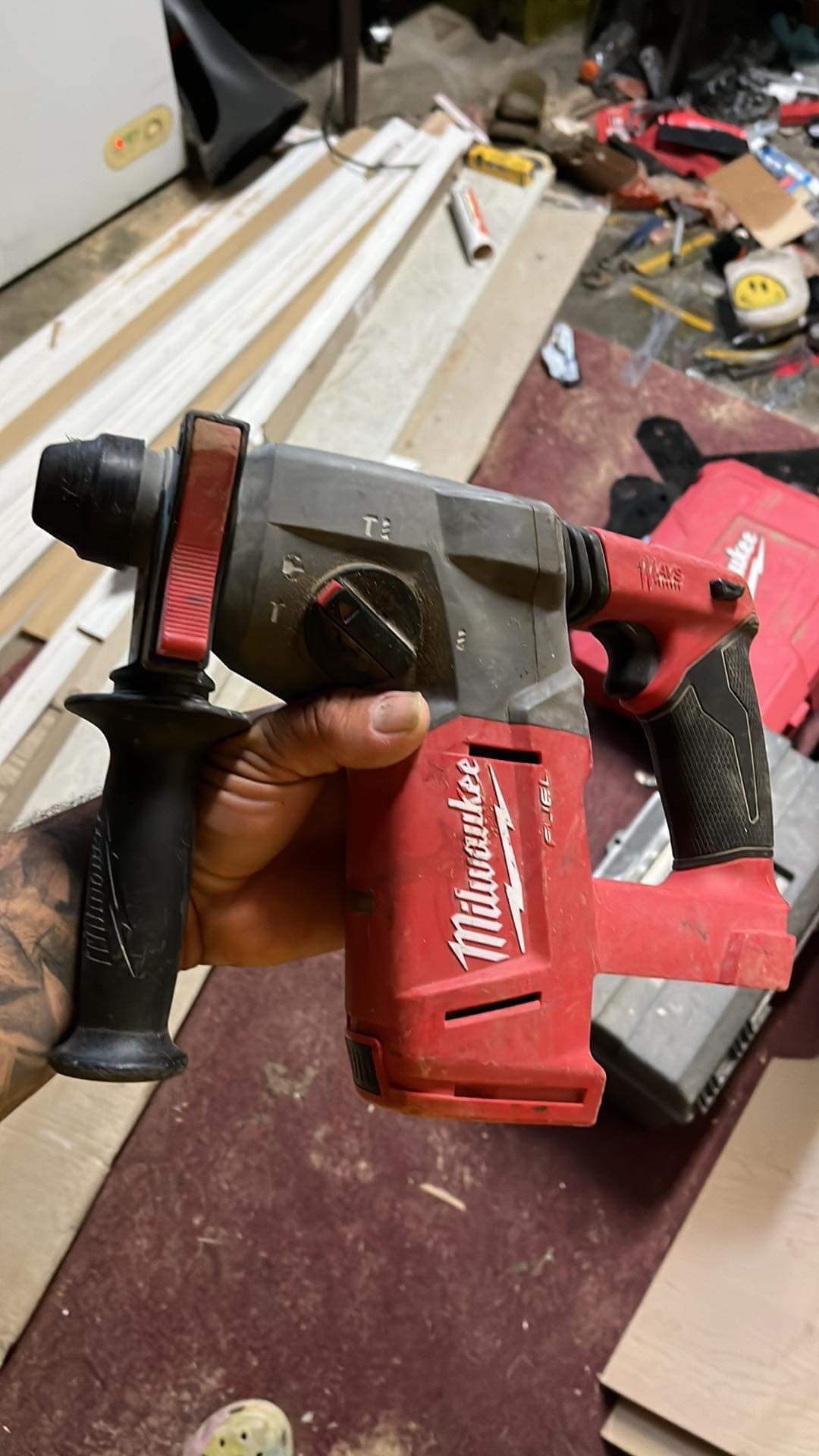 Milwaukee 1” Rotary hammer