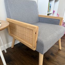 Accent Chair With Ottoman