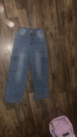 Girls Cargo Jeans