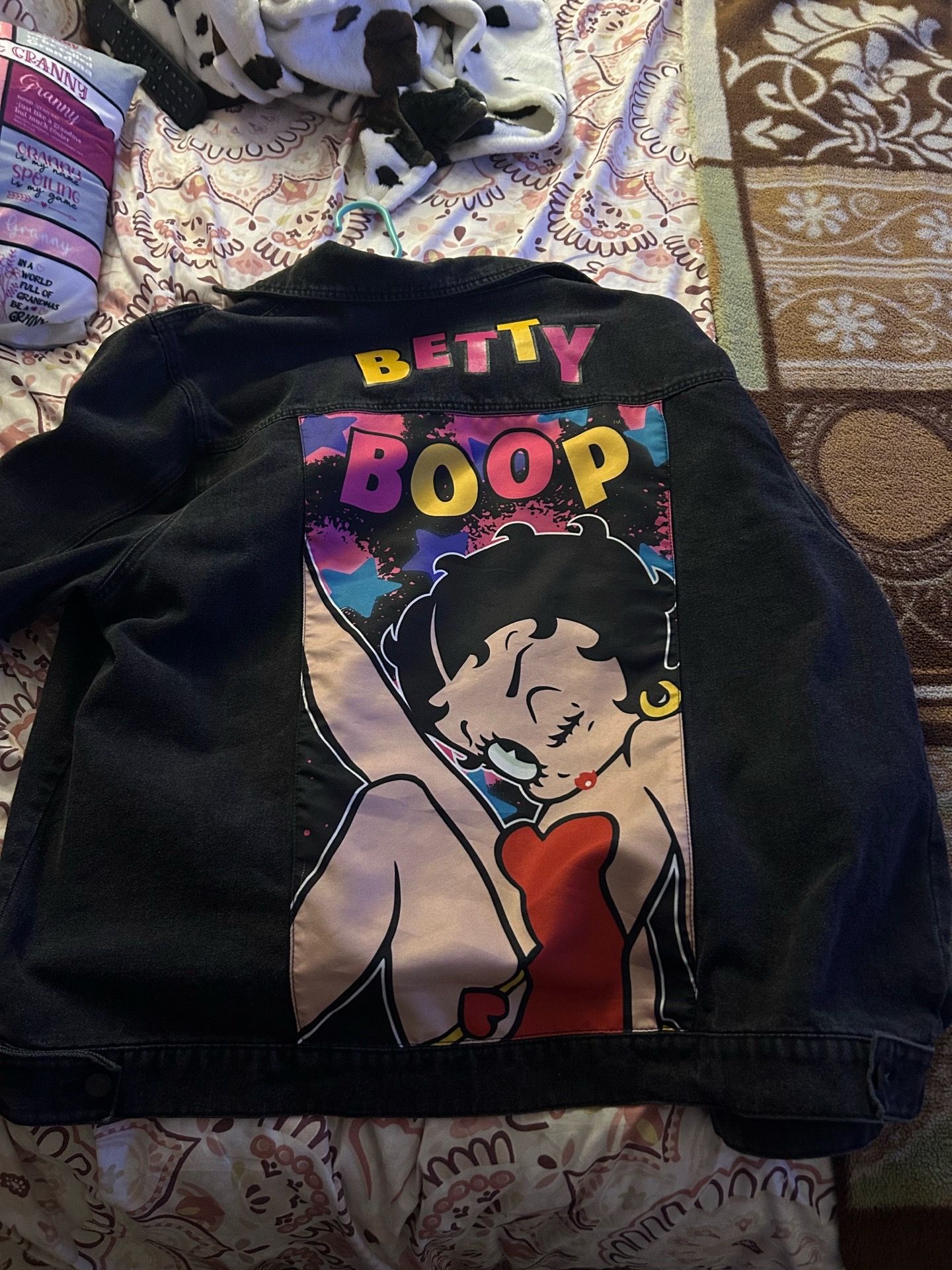 Betty Boop Jean Jacket Size 3x