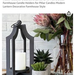 Farmhouse Lantern Candle Holder