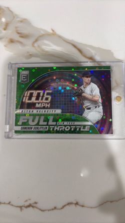 Cameron Schlittler Donruss Elite Full Throttle Baseball Card