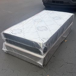 Twin Size Mattress Set – Medium Comfort – Available Today 🚚