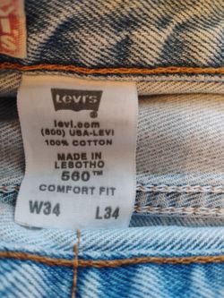 Levis classic 90s 560 comfort fit