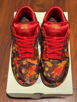 Nike SB Dunk Wizard of Oz Poppy Field