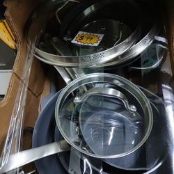 Pans And Pots Set 12 Piece 