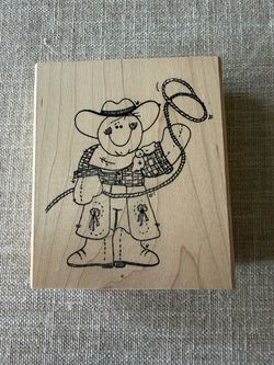Cowboy stamp