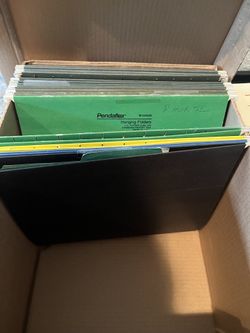 Free - Bankers Box With Hanging Folders