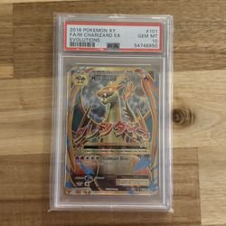 M Charizard Ex PSA 10